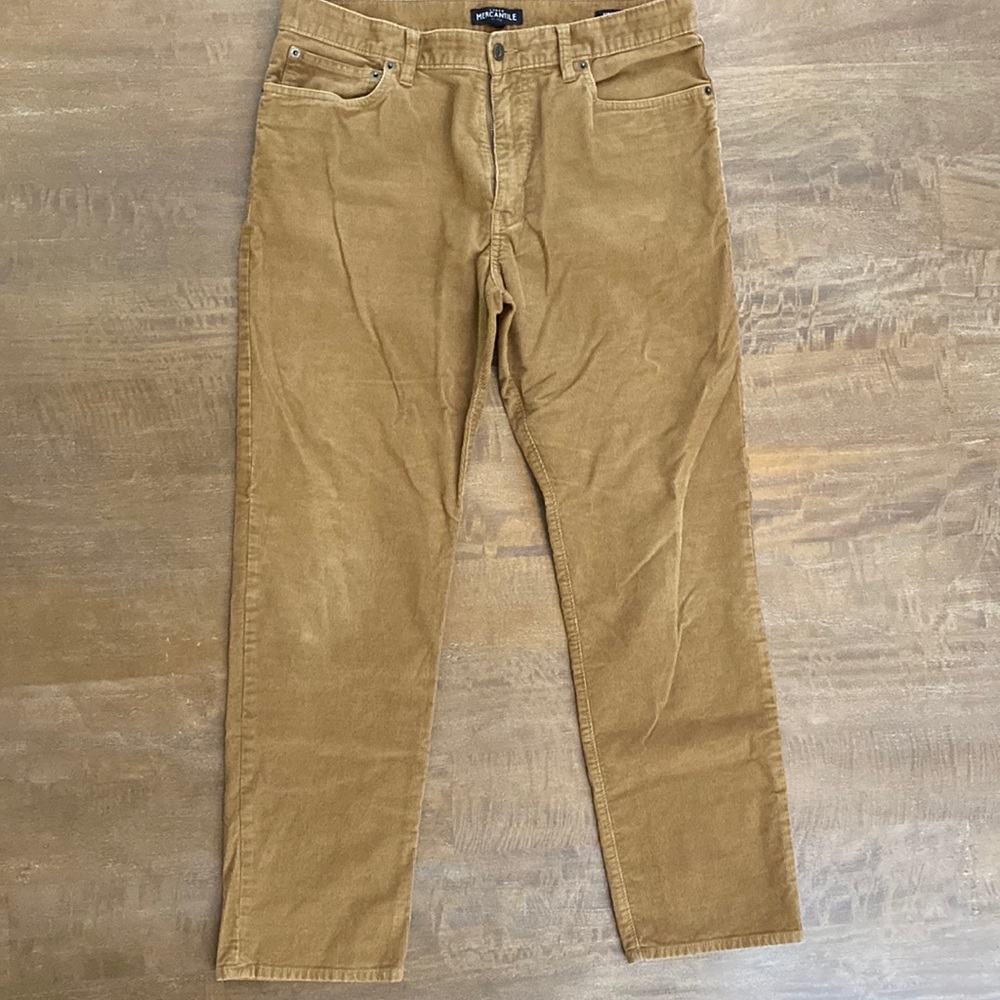 Men’s J. Crew Mercantile Straight-Fit Flex Corduroys, 34/30